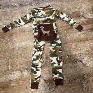 Lazy One 2T Camo Pajamas